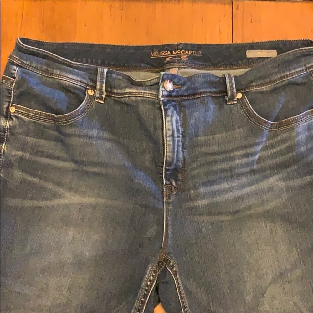 Melissa McCarthy Seven7 Skinny Jeans Size 22w